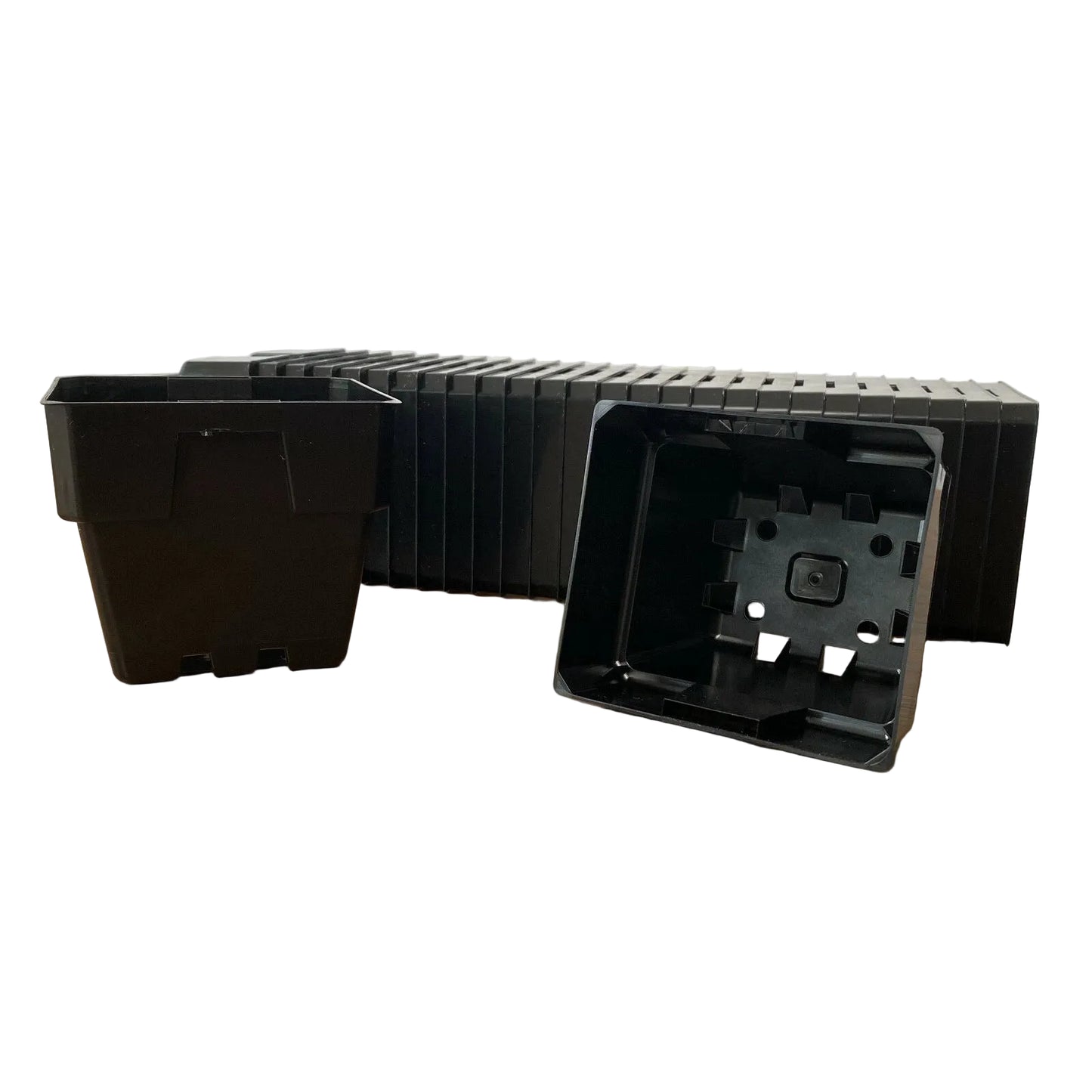 100mm Square Garden Punnets - 0.47L