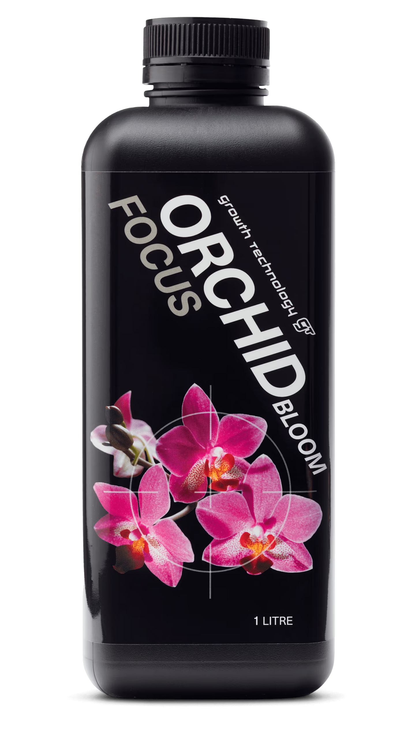 GT Orchid Focus Bloom fertiliser bottle