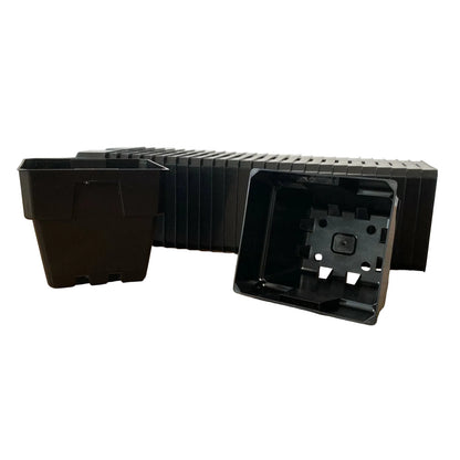 100mm Square Garden Punnets - 0.47L