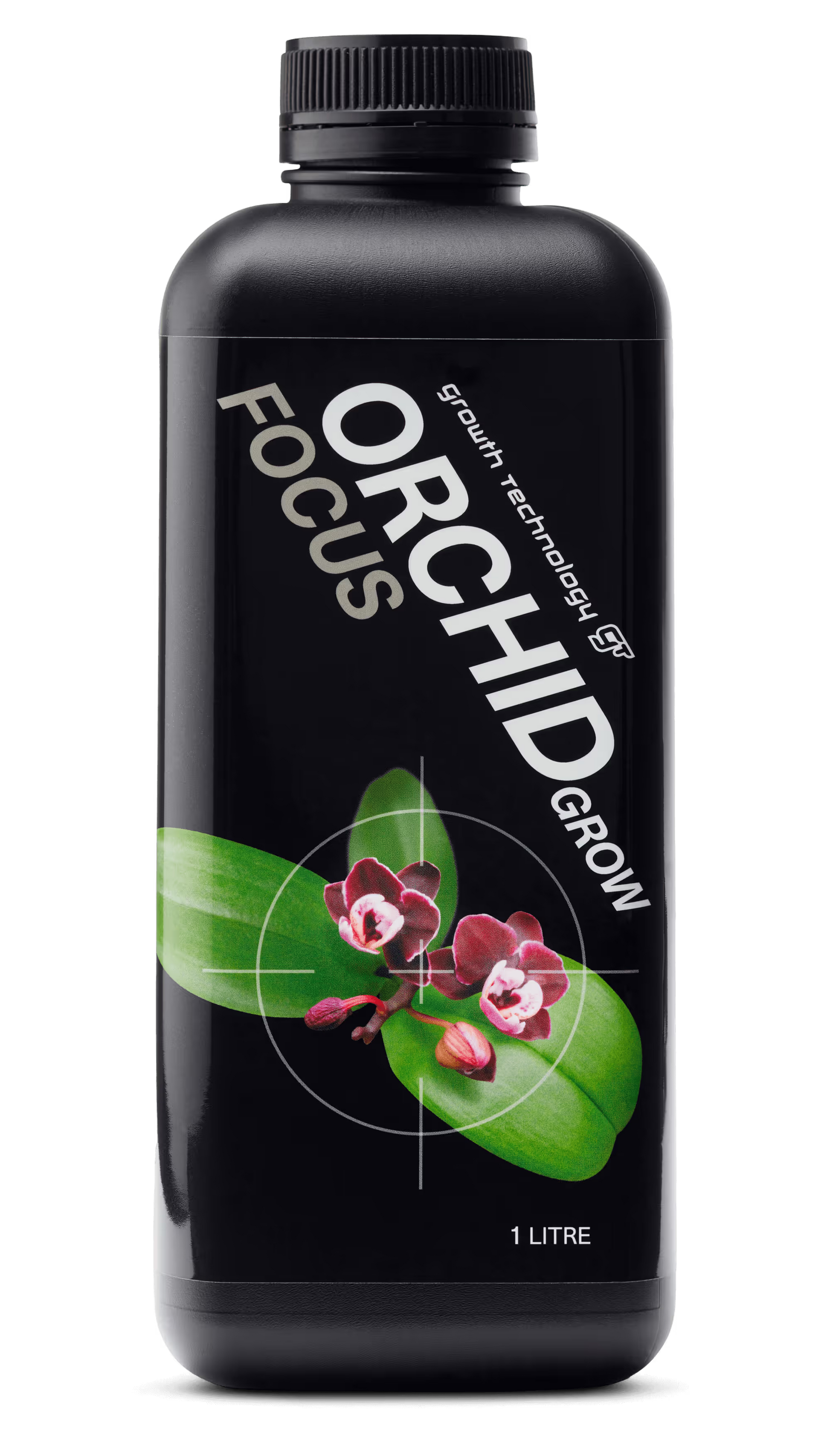 GT Orchid Focus Grow fertiliser bottle