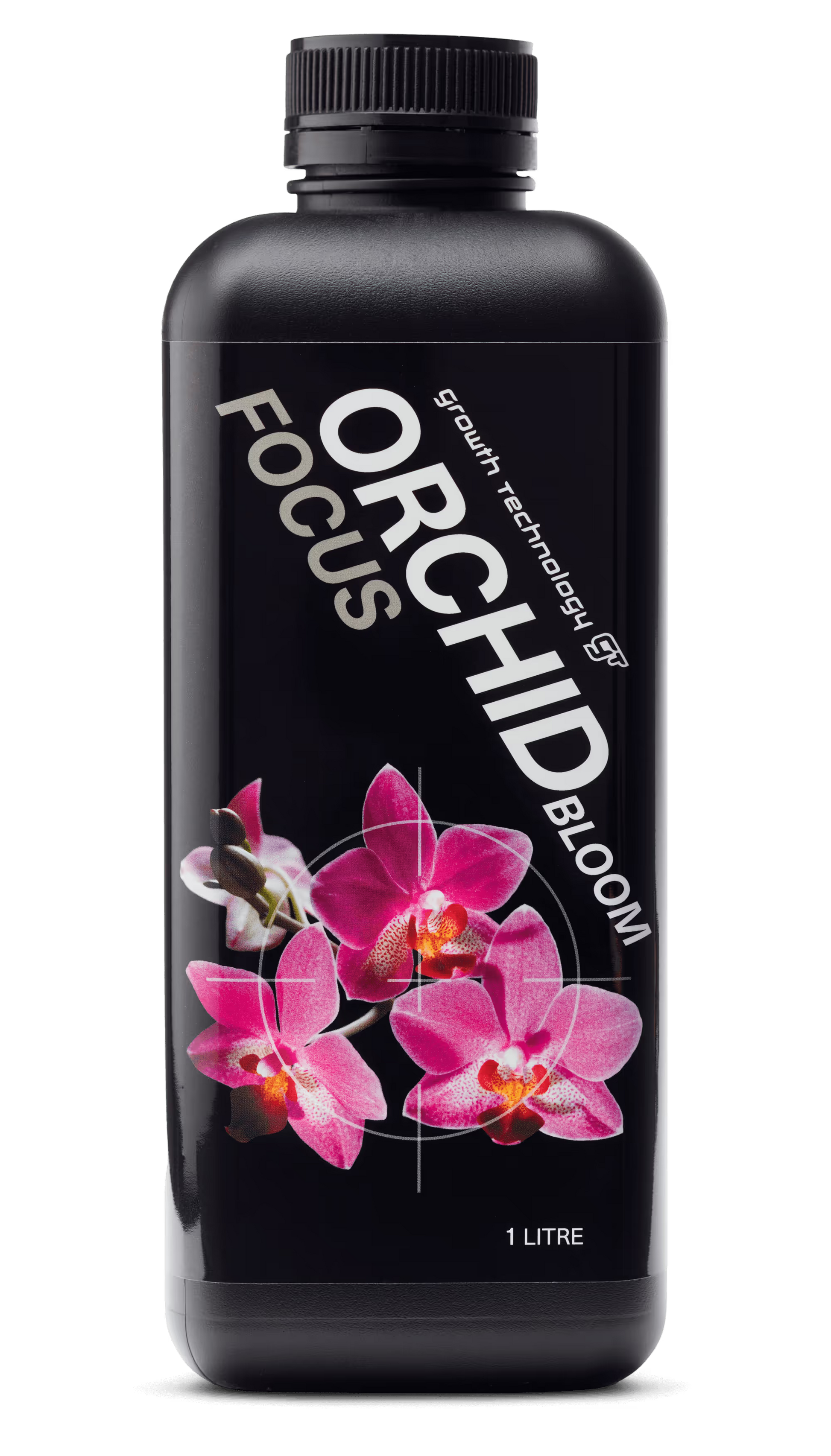 GT Orchid Focus Bloom fertiliser bottle