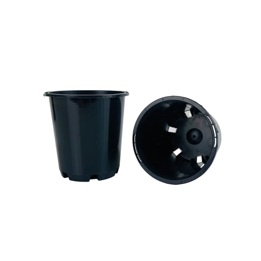 Black Plastic Pots - 70mm