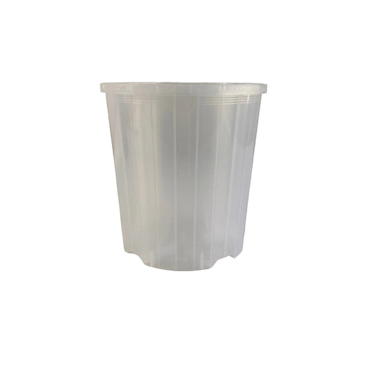 125mm Clear Slimline Orchid Pots - 1L