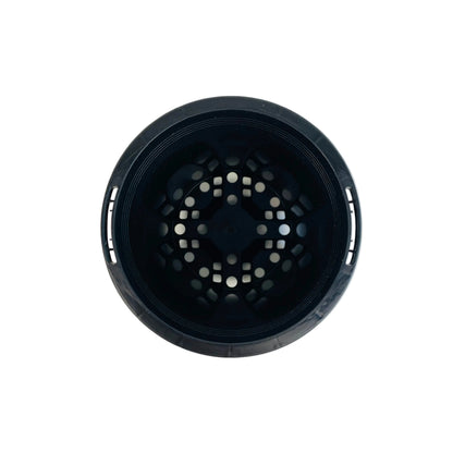 Standard Round Plastic Pots - 90mm - Black