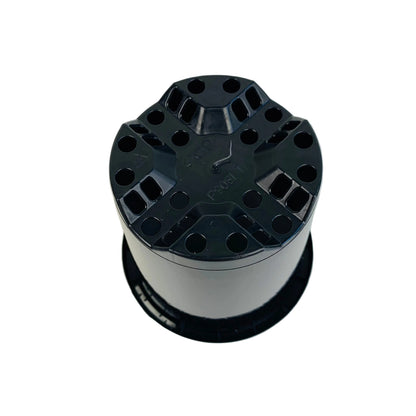 Standard Round Plastic Pots - 90mm - Black