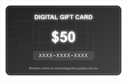 Harwood's Garden Supplies Gift Card - Digital