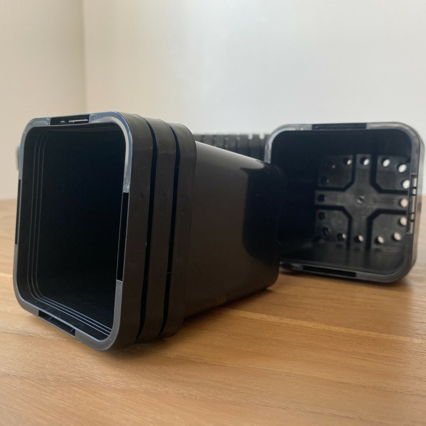 85mm square squat pot side view
